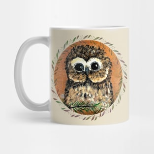 Fun Owl Original Art Mug